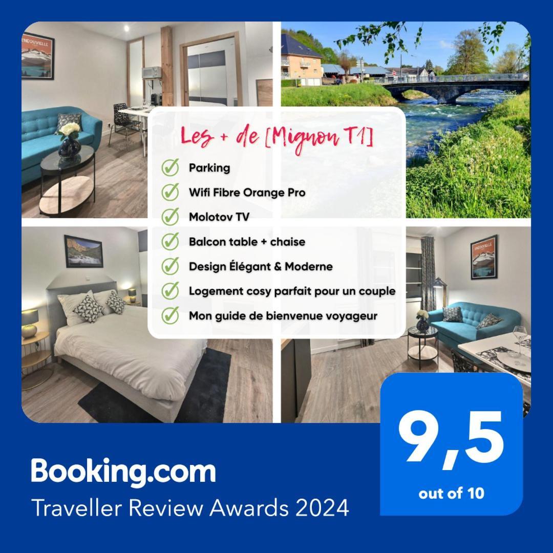 Appartamento Mignon, T1 Bis Cosy & Calme, Neuf, Parking, Balcon Gerde Esterno foto