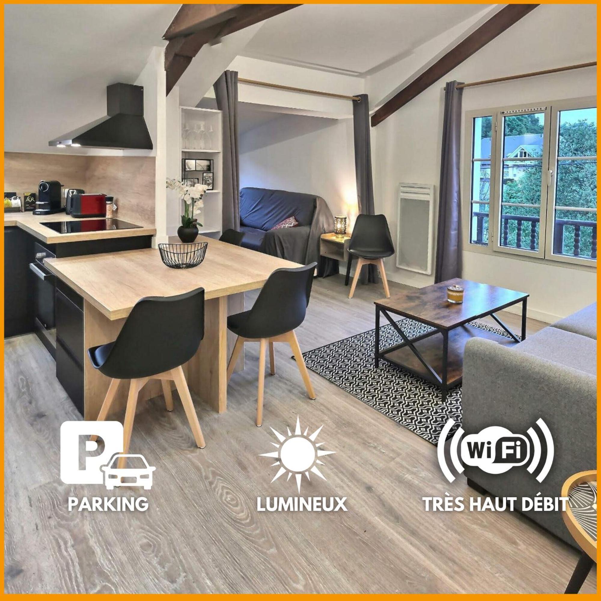 Appartamento Mignon, T1 Bis Cosy & Calme, Neuf, Parking, Balcon Gerde Esterno foto